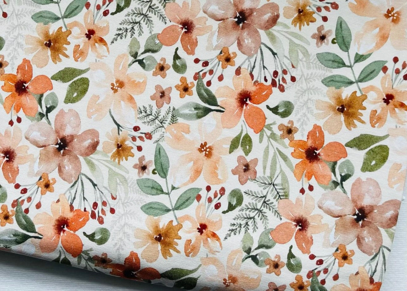 Peachy floral