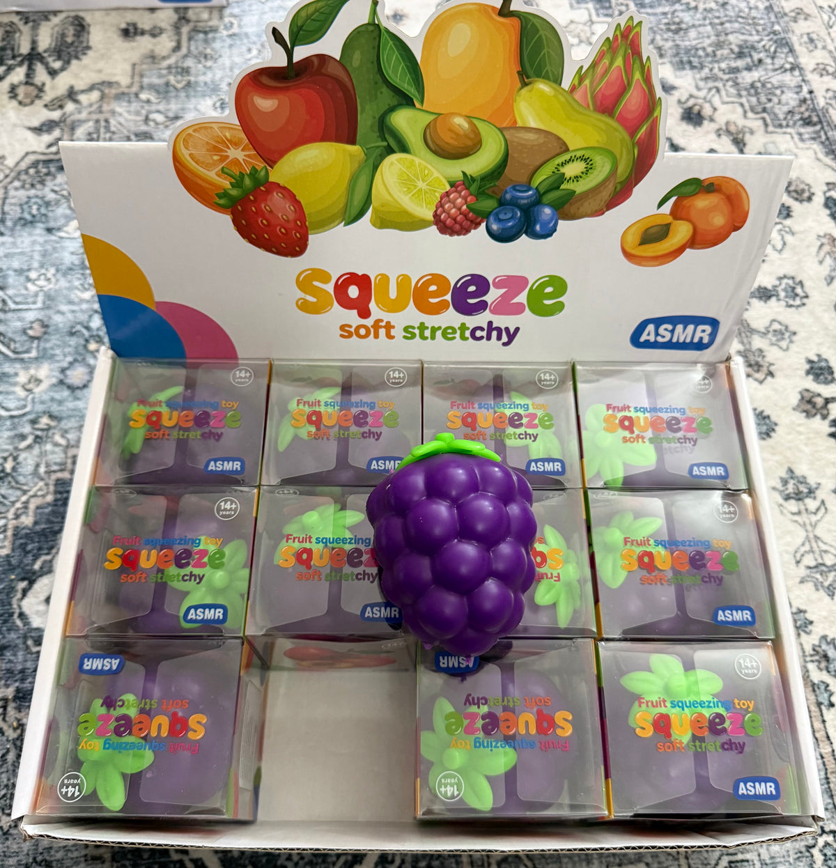 Crunchy ASMR Grapes