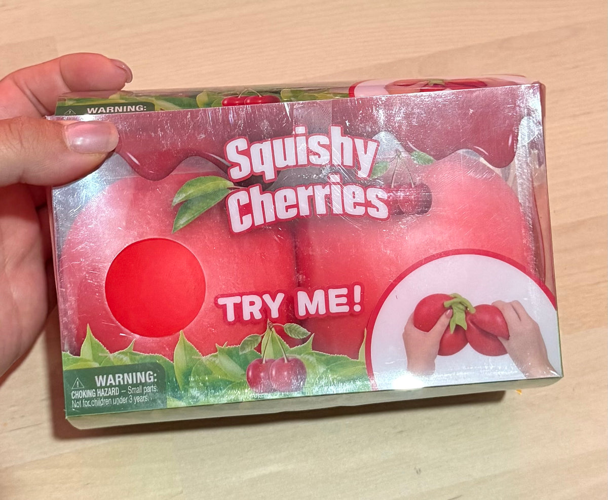 Jumbo squishy cherries