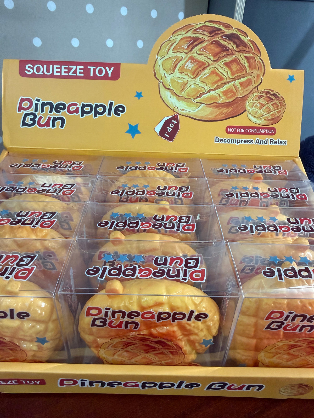 Crunchy scented ASMR Pineapple bun