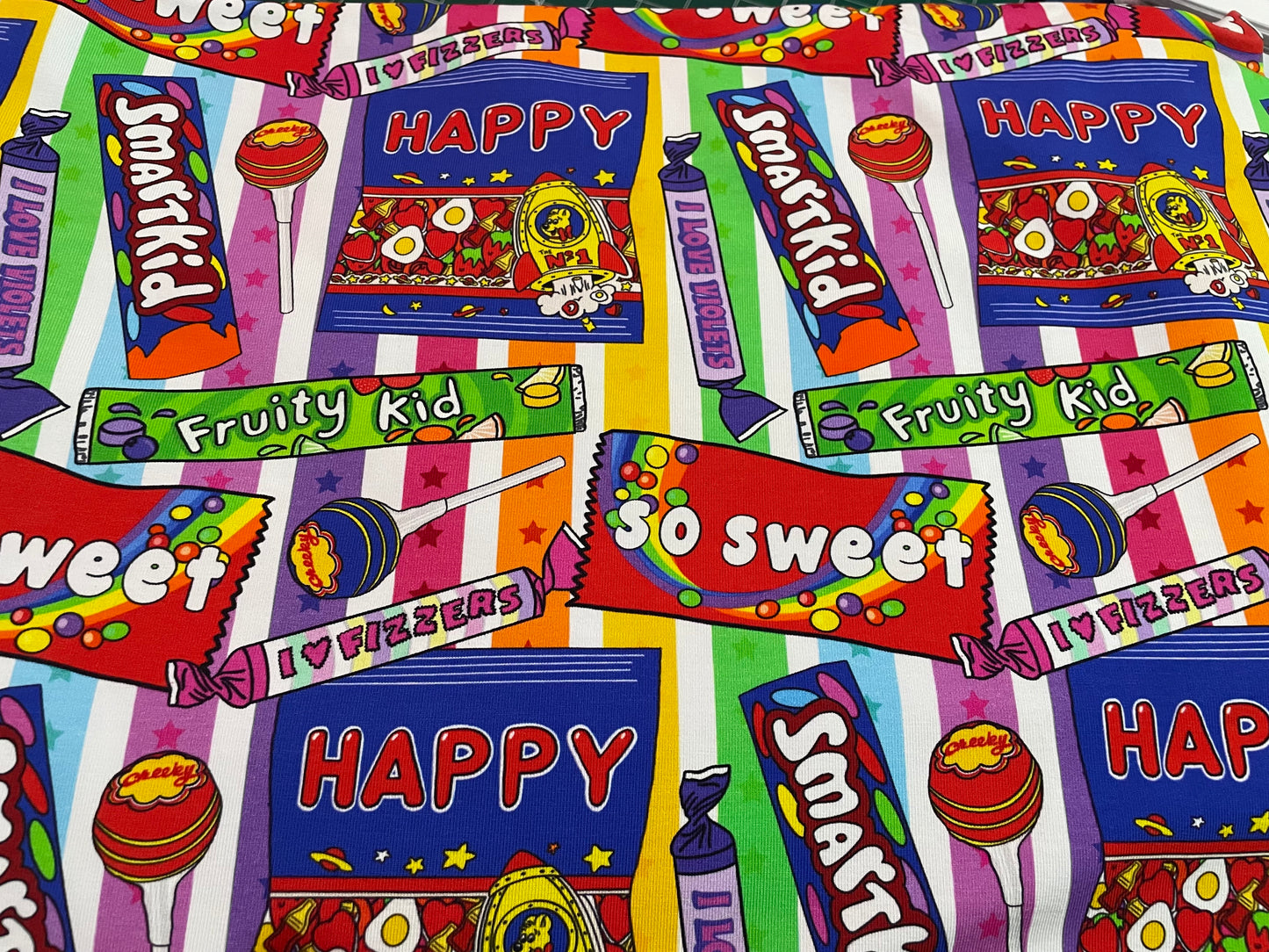 Sweets rainbow stripe
