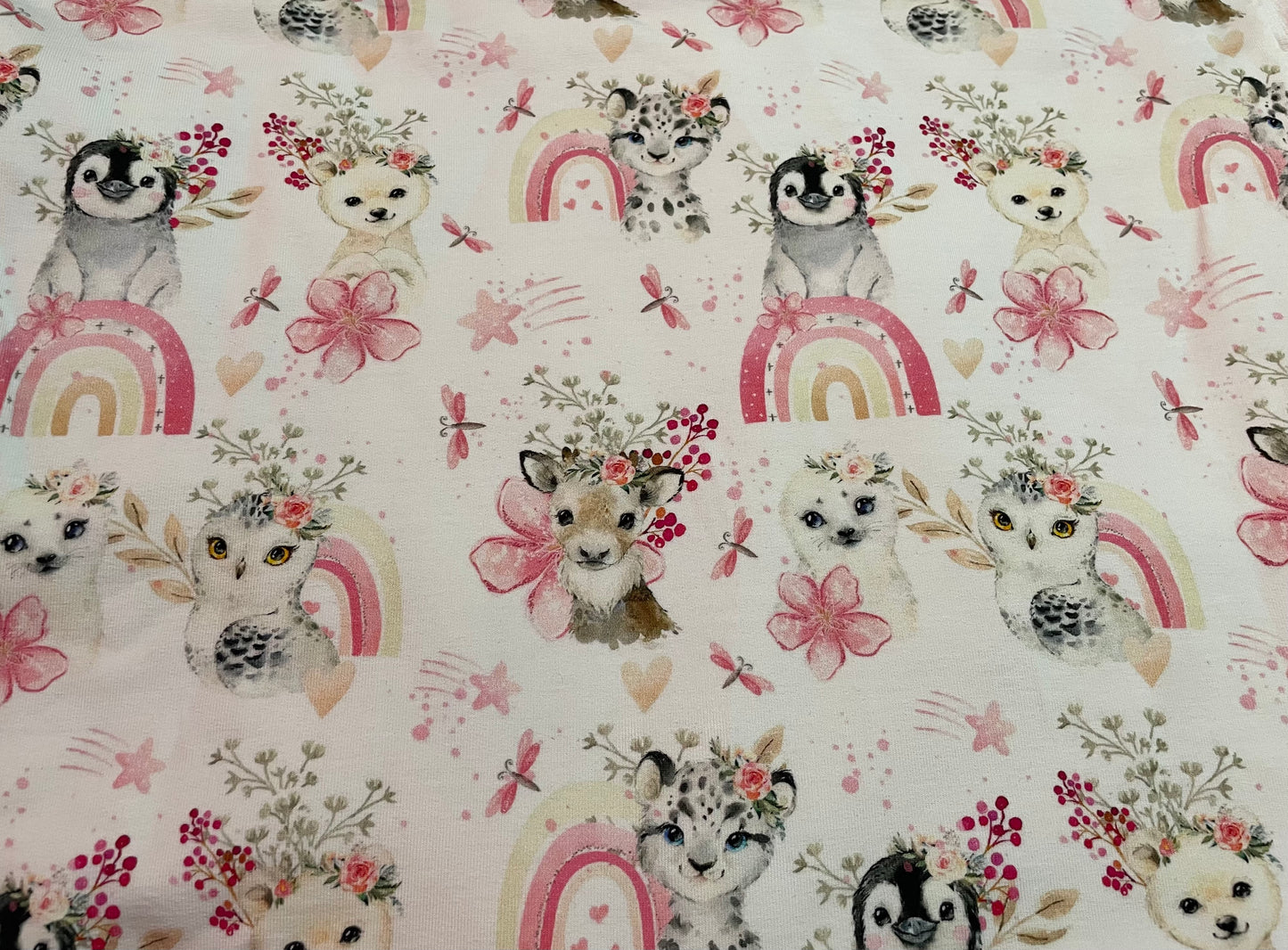 Boho animals rainbow