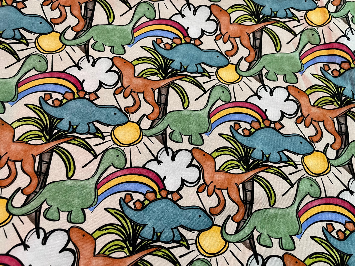 Dino rainbow