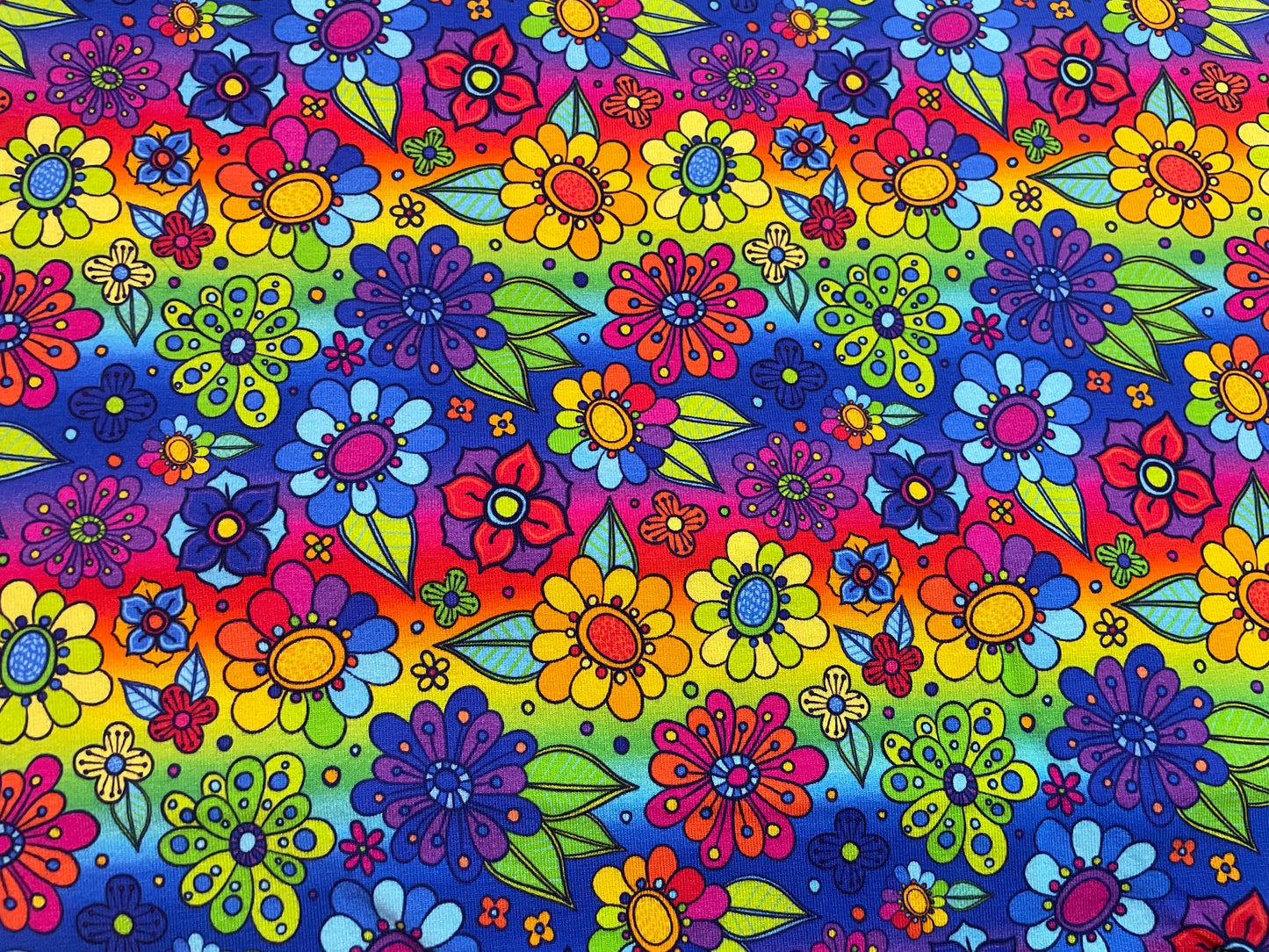 Rainbow floral 5y+