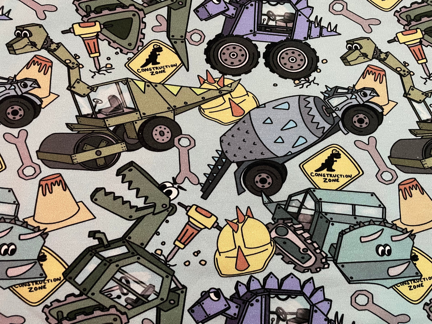 Dino construction robots