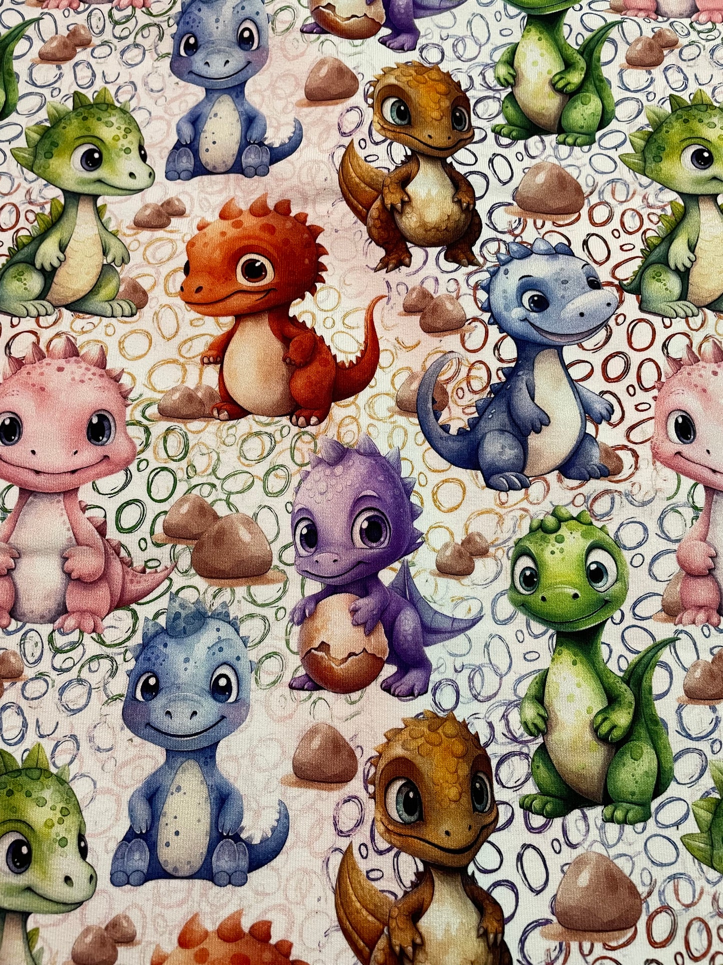 Baby dino bubbles