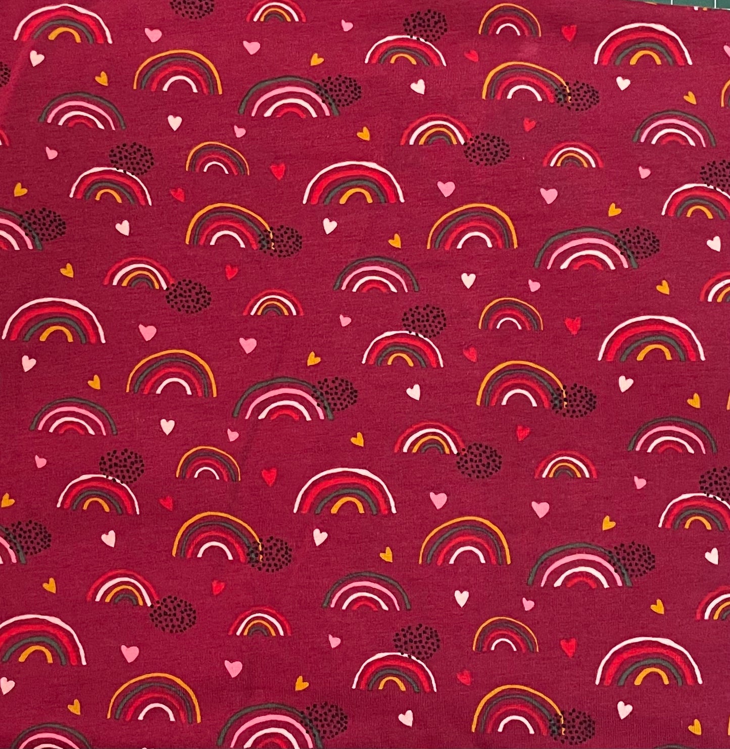 Burgundy Rainbows