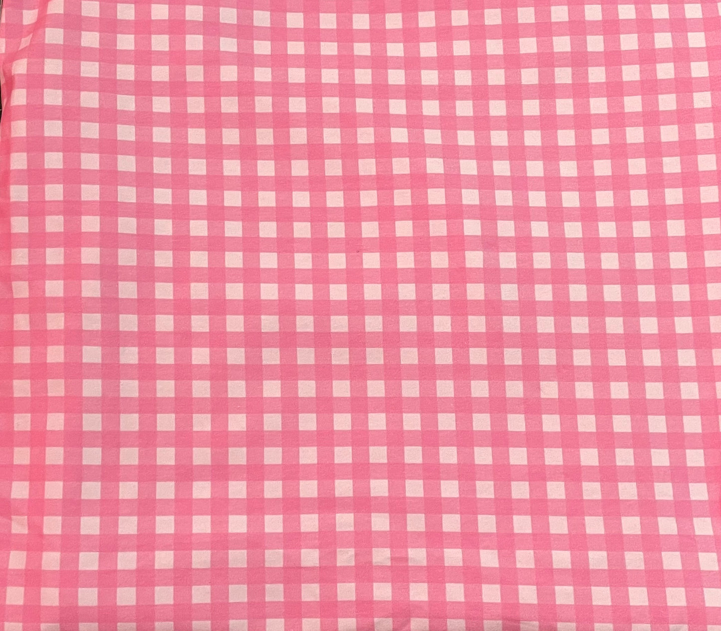 Pink gingham