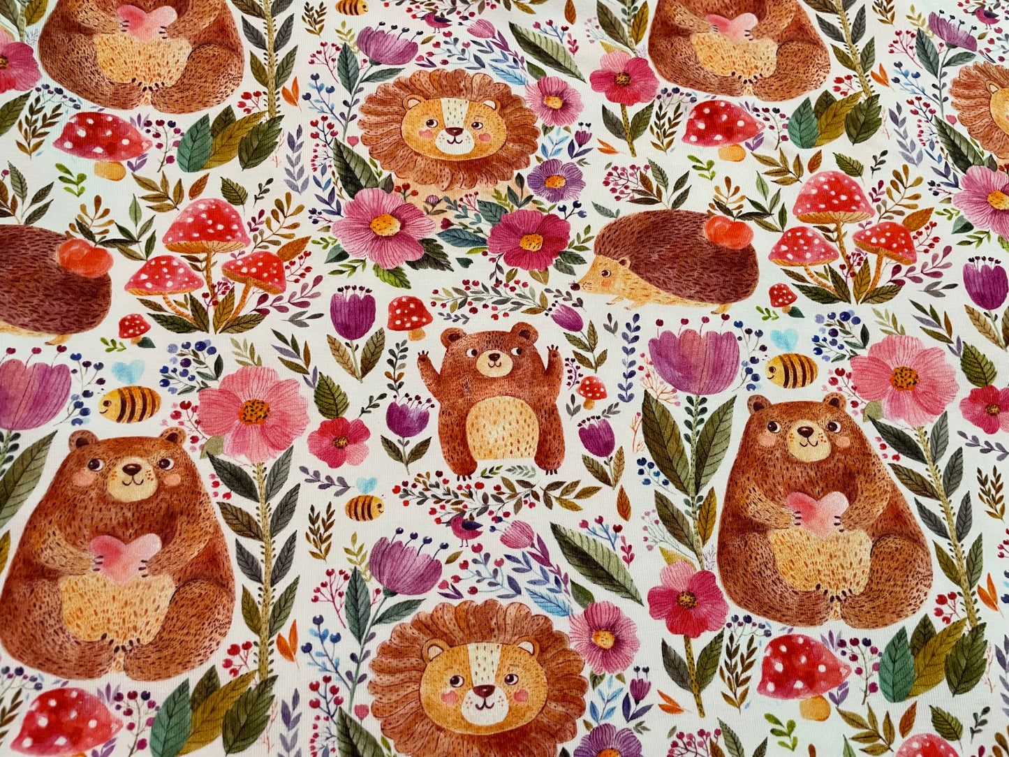 Forest friends floral