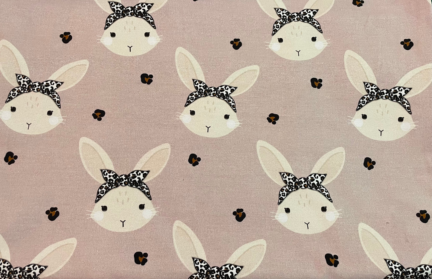Leopard bunny blush