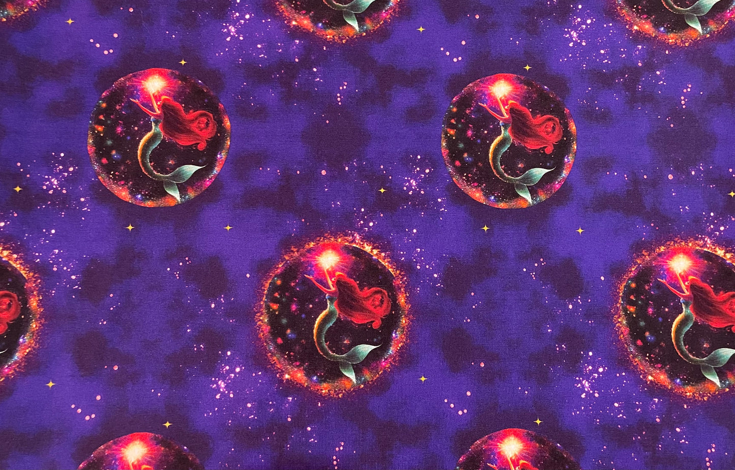 Mermaid bubble purple