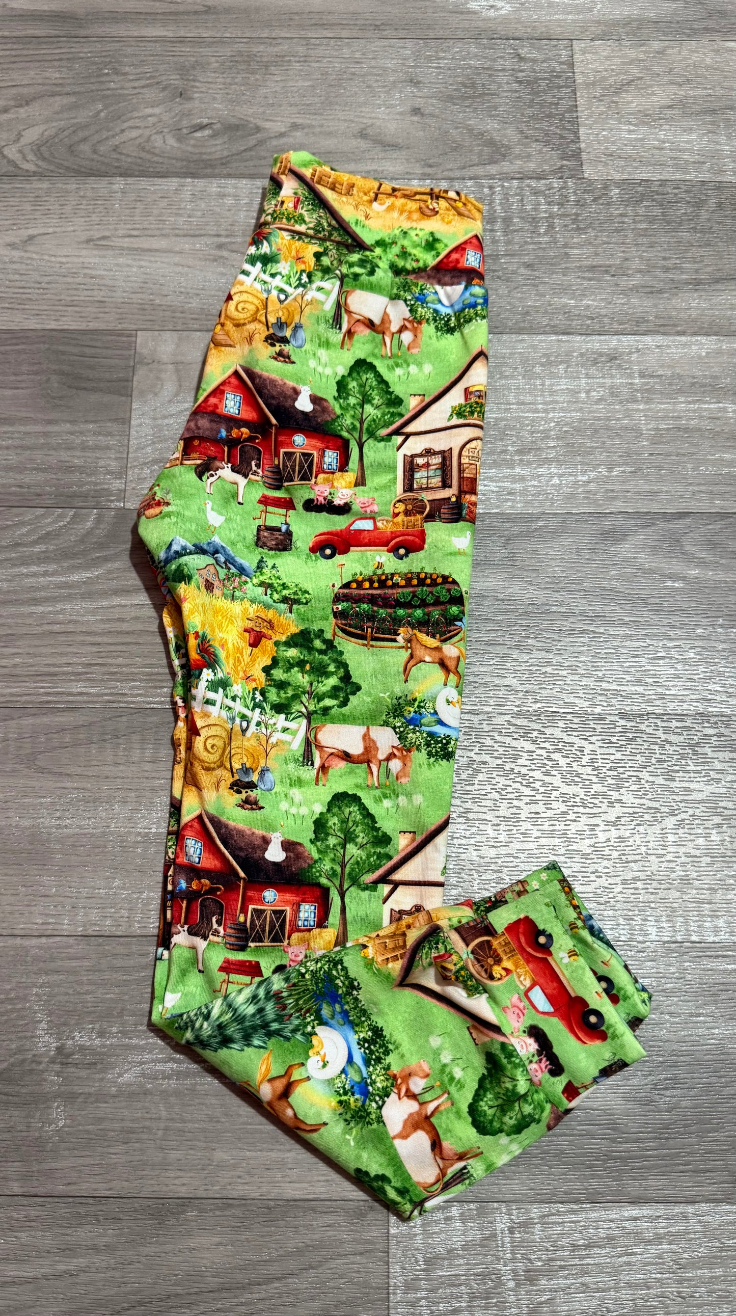 Lemonka farm leggings 3-4y