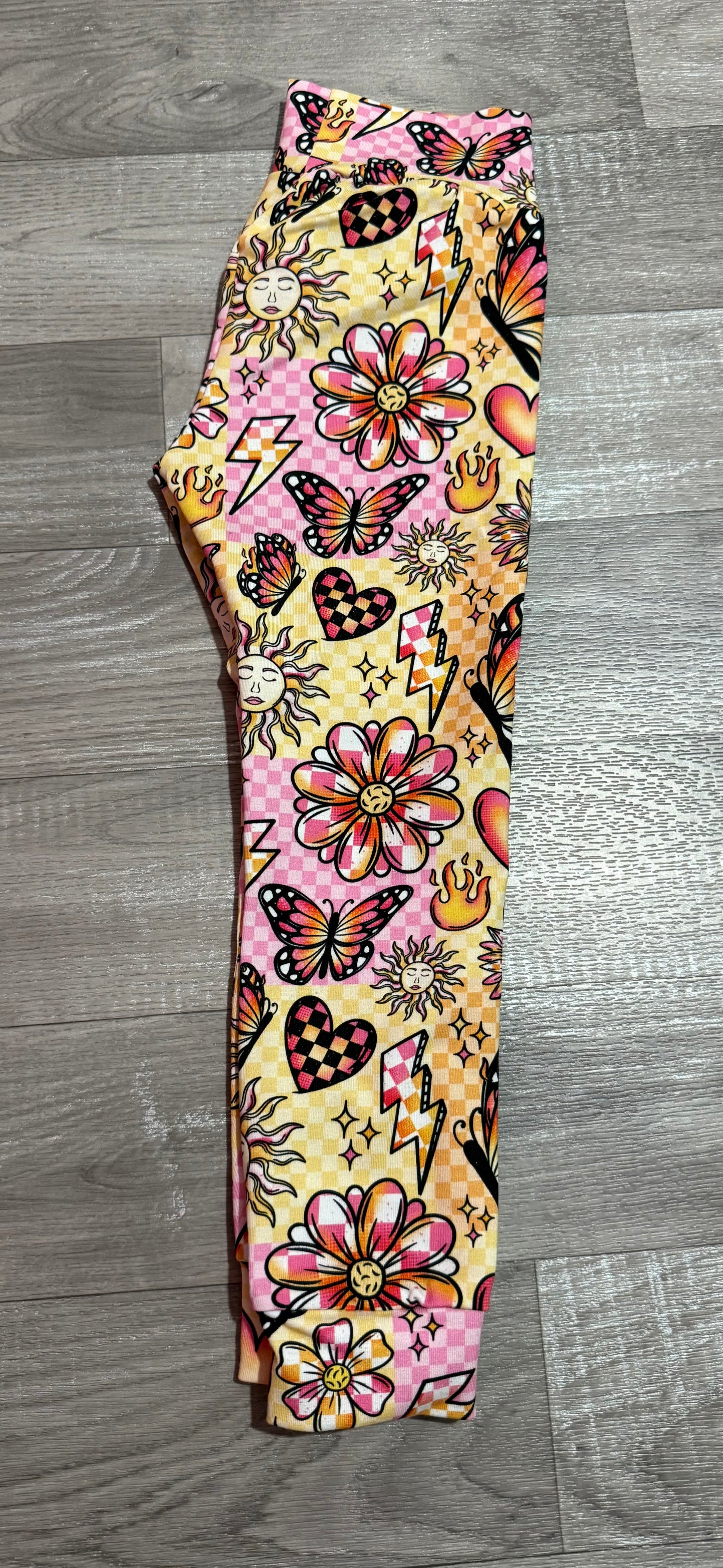 Sunshine zap leggings 2-3y