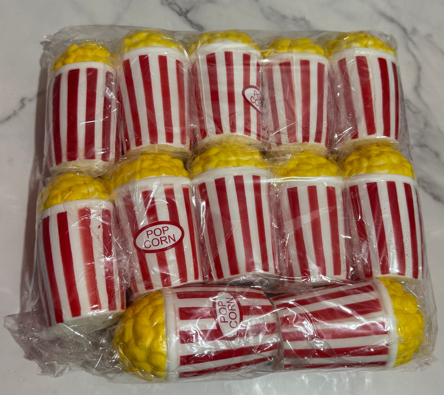 Popcorn foam squishies