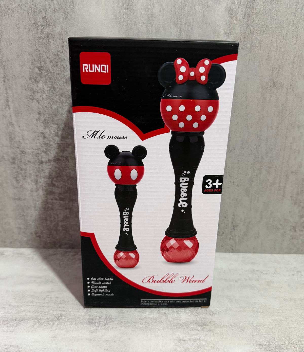 Bubble wand Minnie mouse