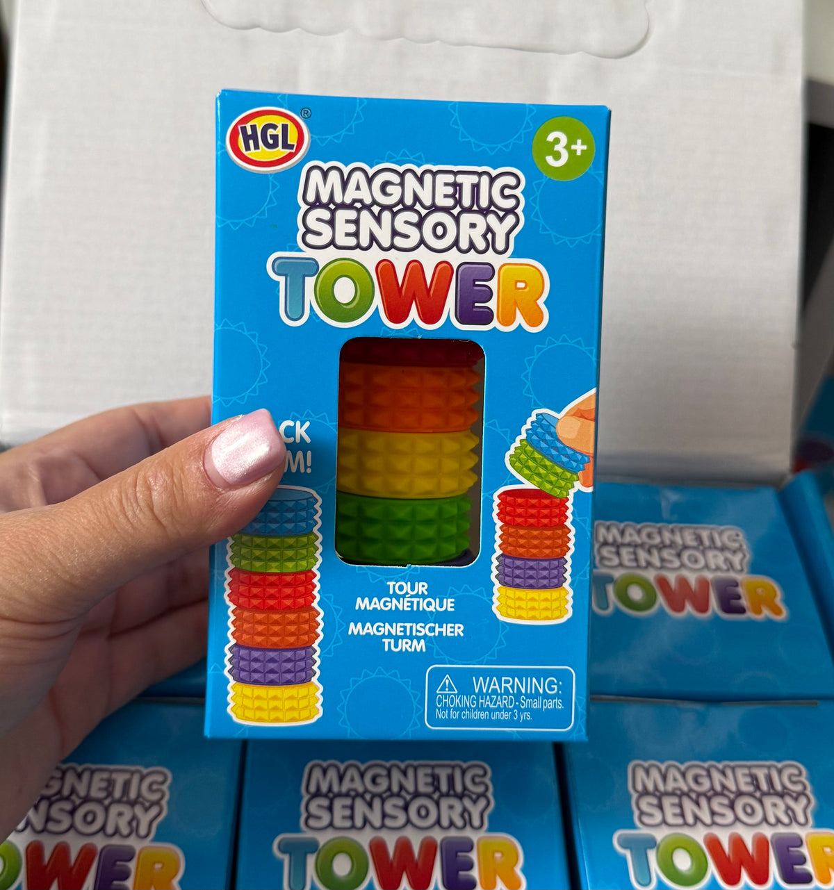 Magnetic sensory tower