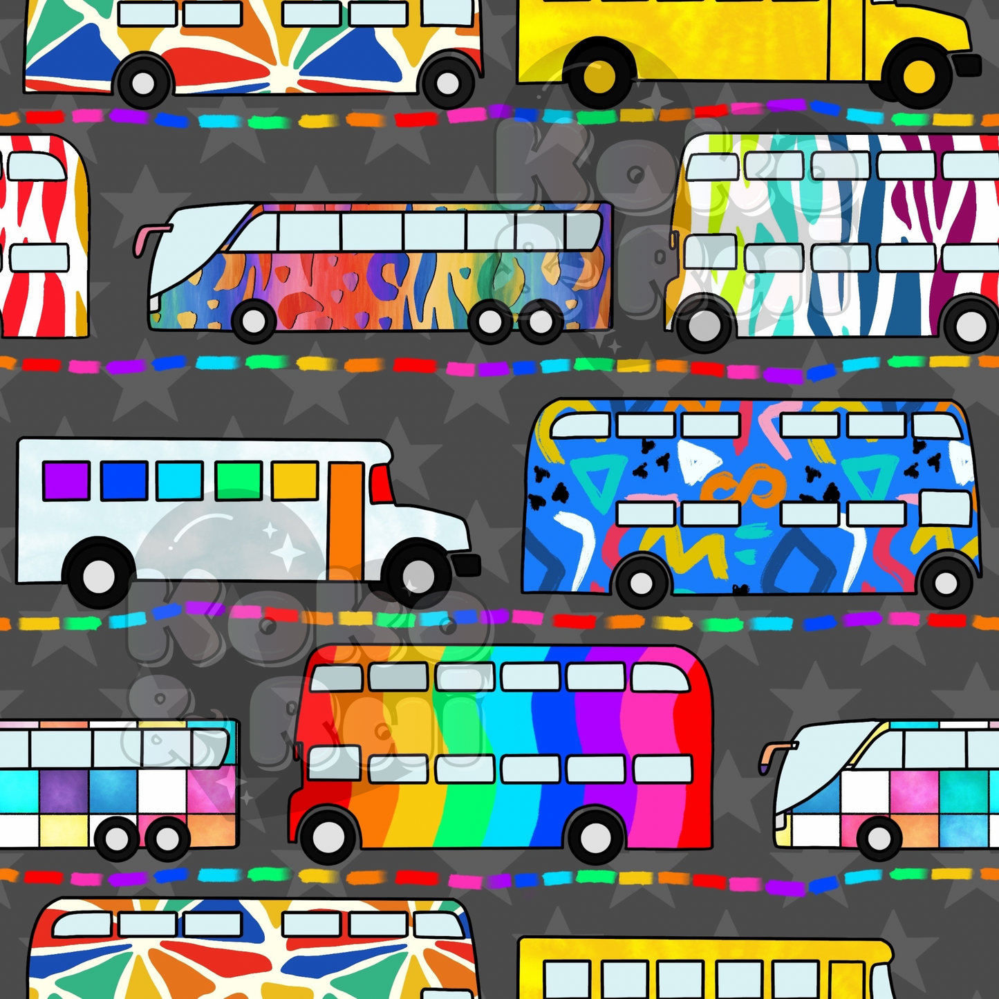 Rainbow buses Preorder