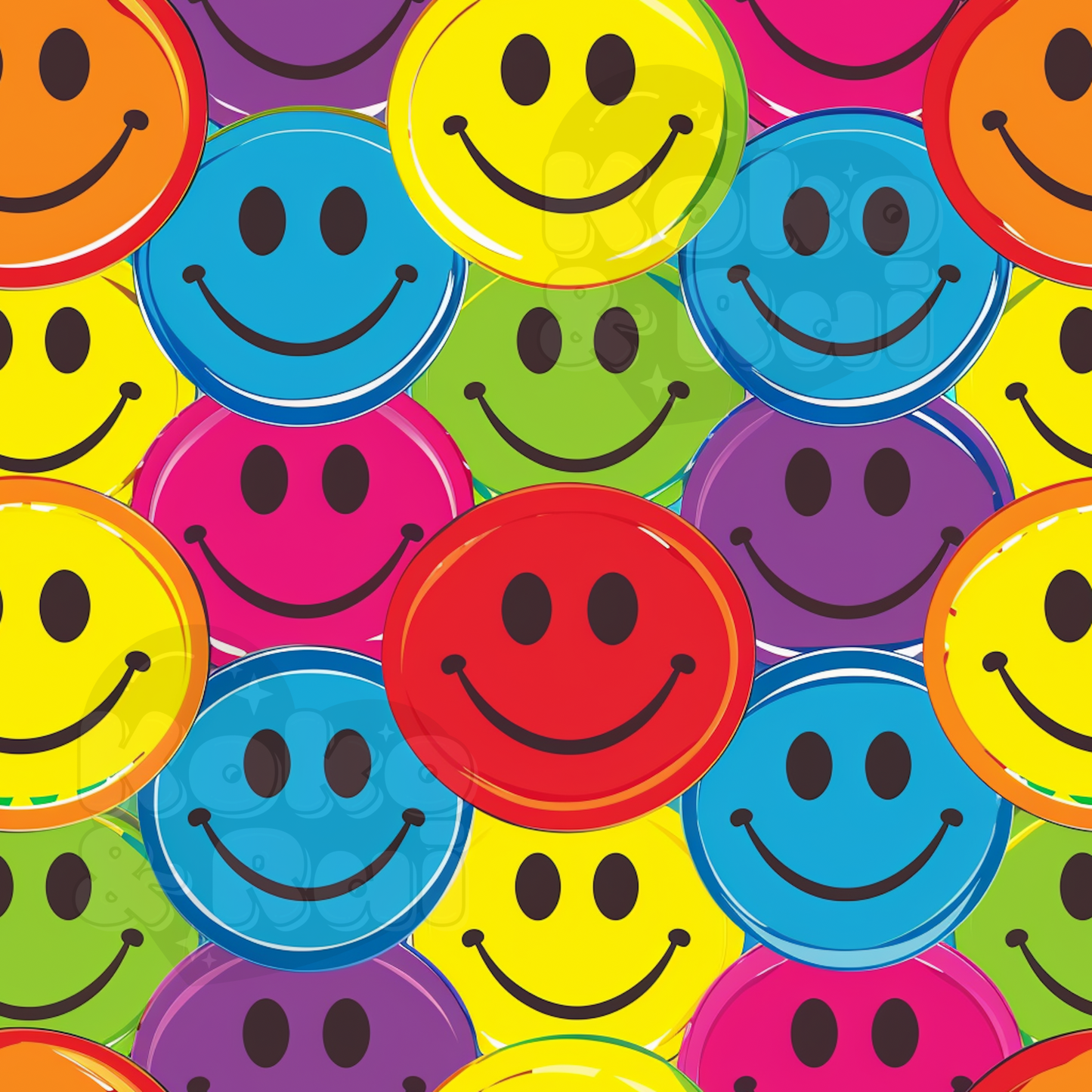 Rainbow smiley faces Preorder