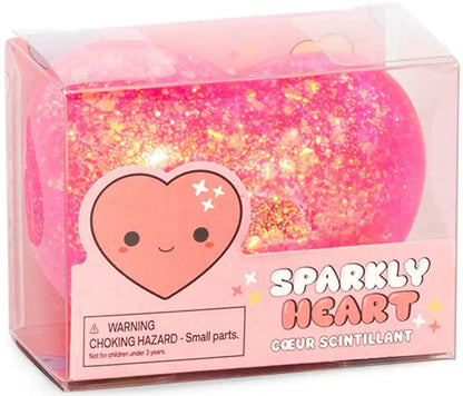Keycraft sparkly squishy heart
