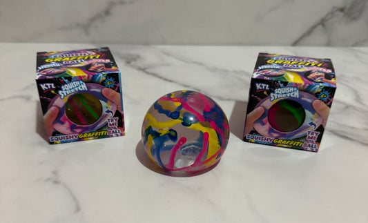 Graffiti ball surprise