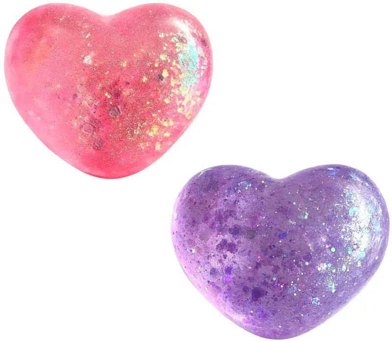 Keycraft sparkly squishy heart
