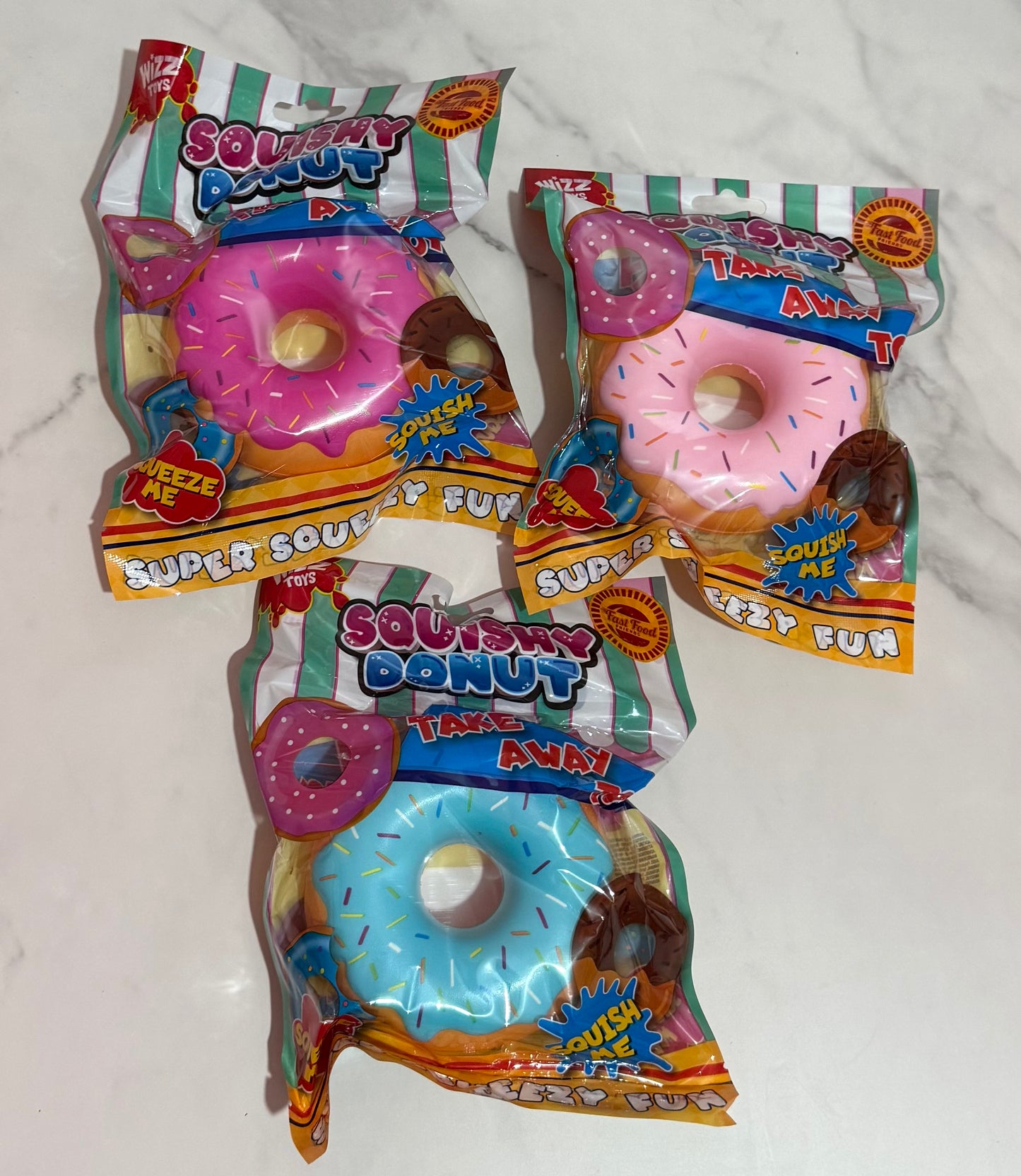 Jumbo donut foam squish