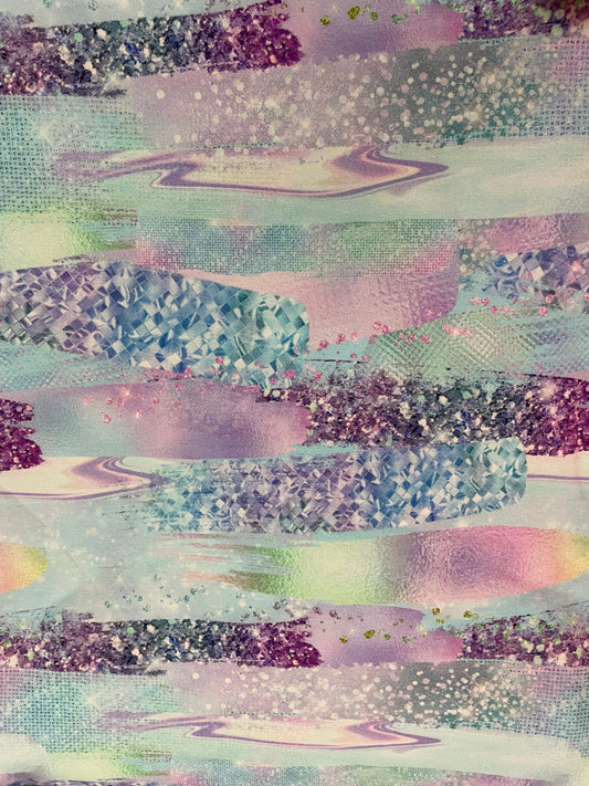 Mermaid brushstrokes