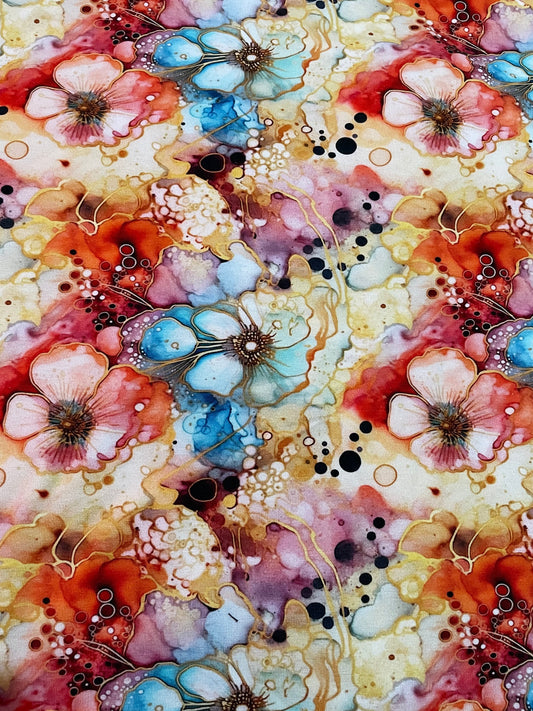 Marble floral