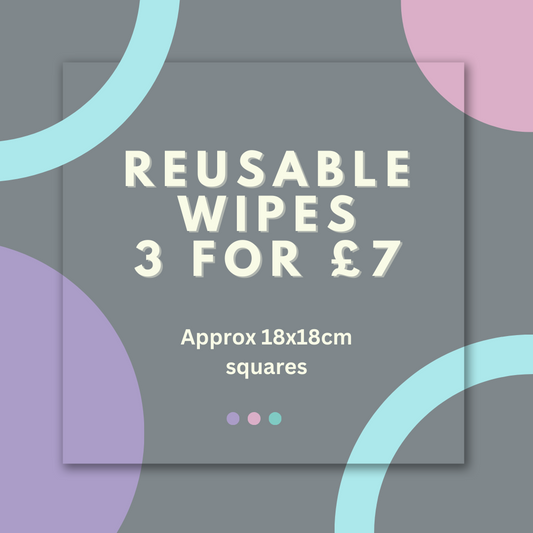 Surprise Reusable Wipes 3 for £7