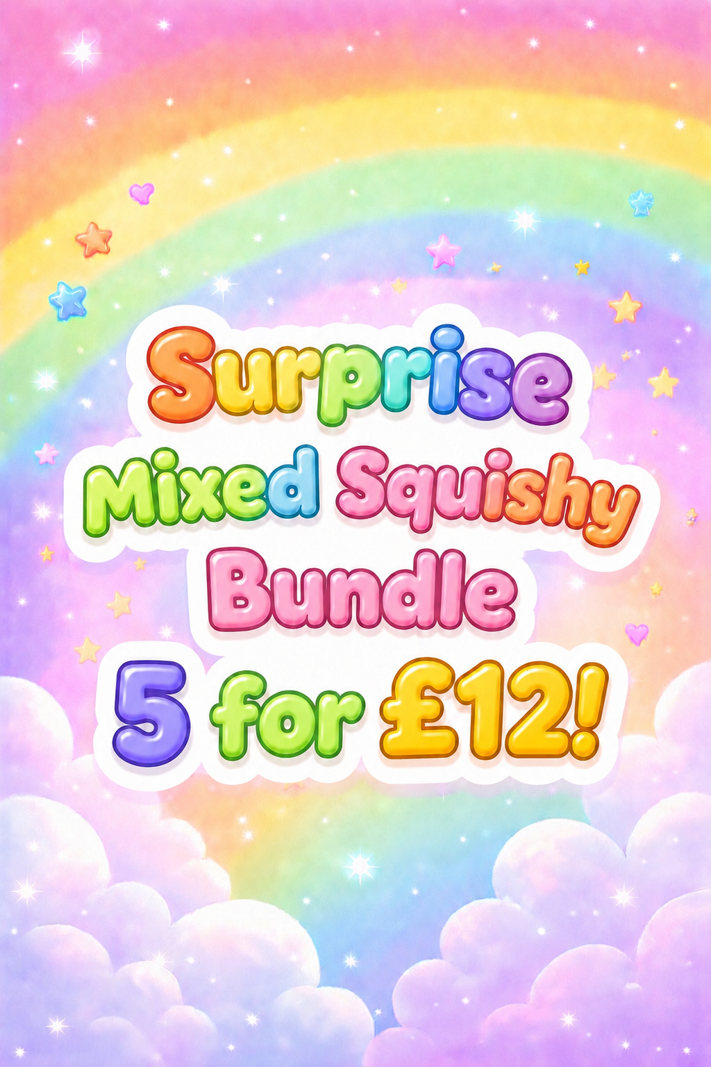 Surprise mixed squishy bundle