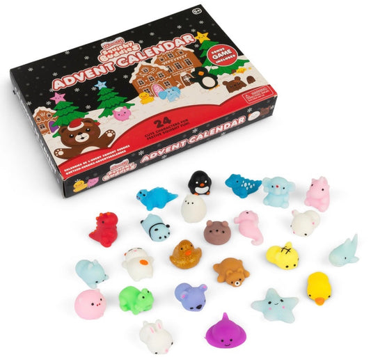 Scrunchems advent calendar 24 doors bonus game included