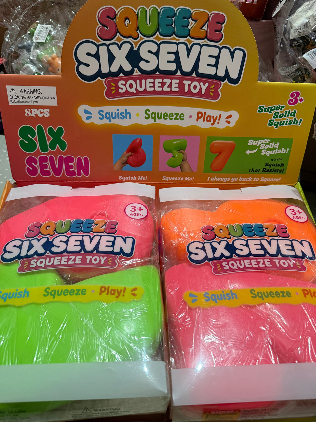 Jumbo 6 7 squishy