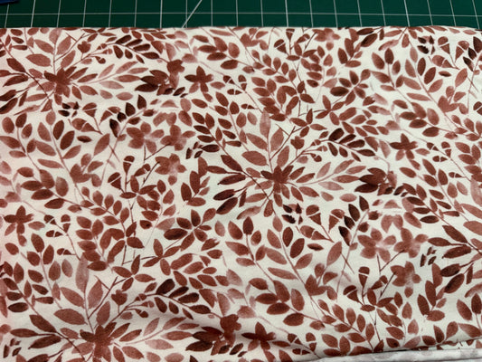 Rose gold leaves