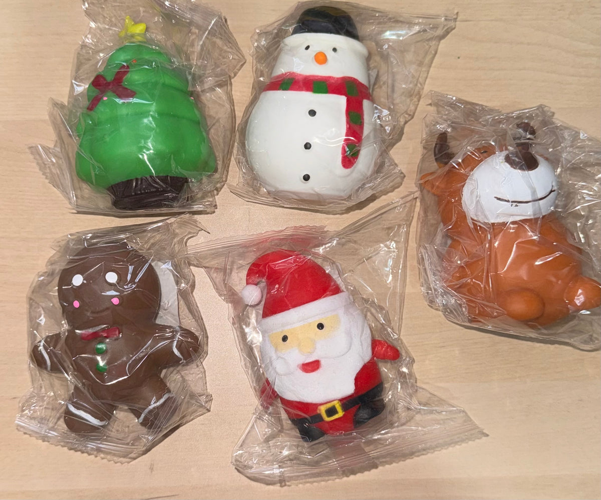 Foam filled squishy Christmas bundle