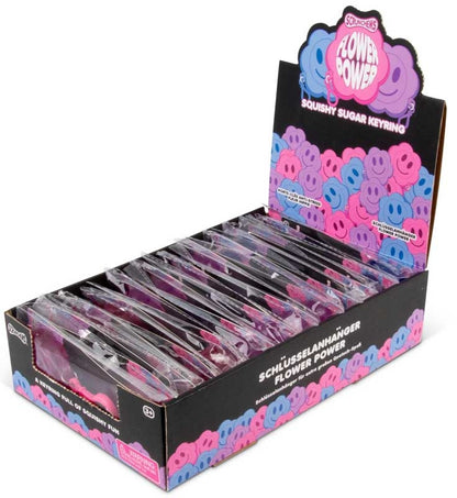 Scrunchems sugar flower power key ring