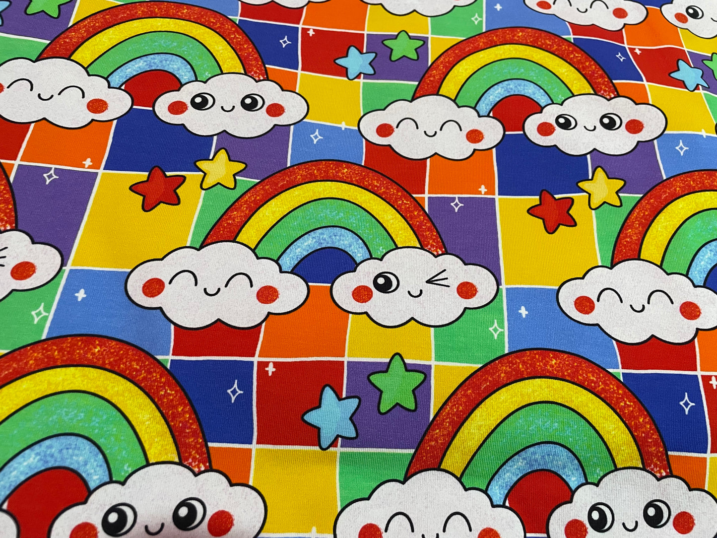 Rainbow squares