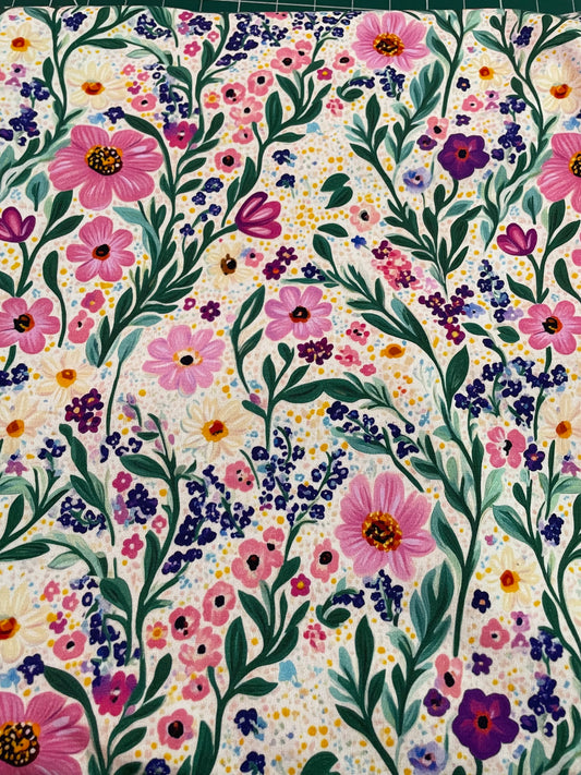 Pink/purple floral