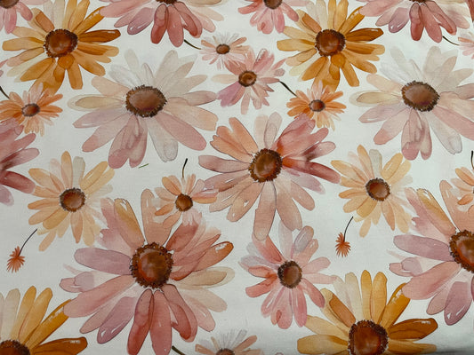 Peachy floral
