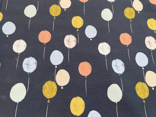 Balloons on navy