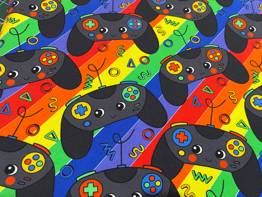 Game controllers rainbow stripe 5y+