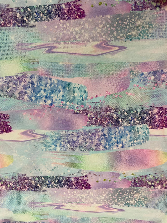 Mermaid brush strokes