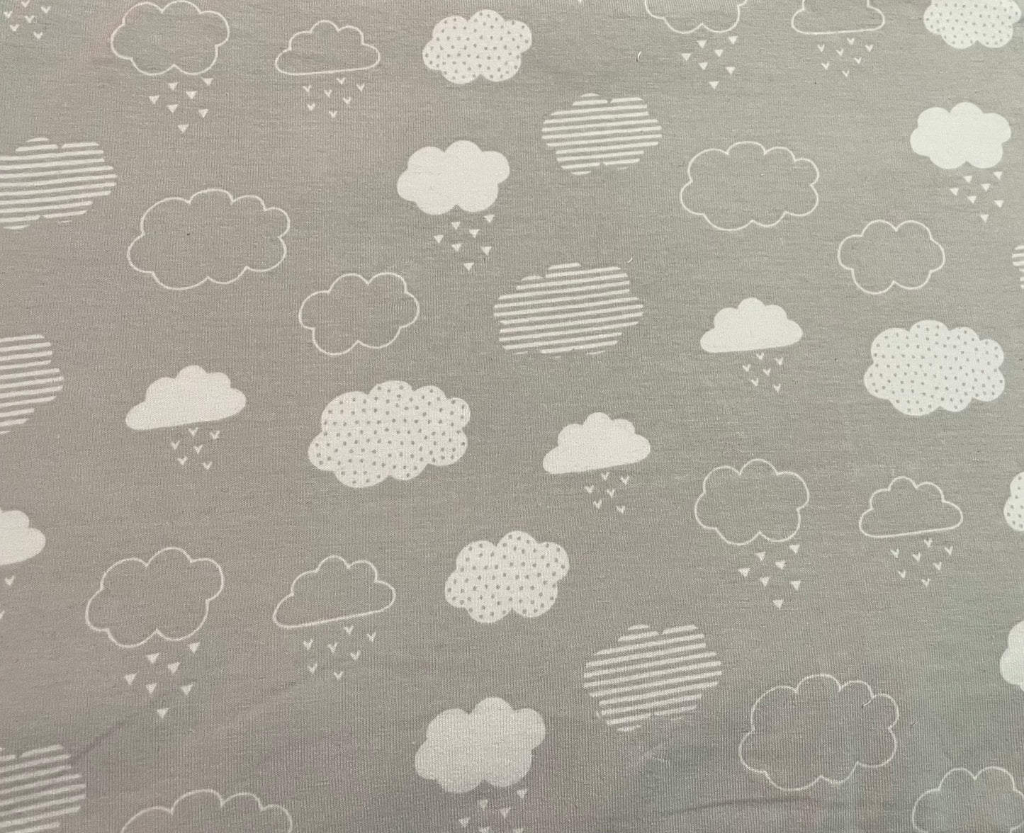 Clouds on grey