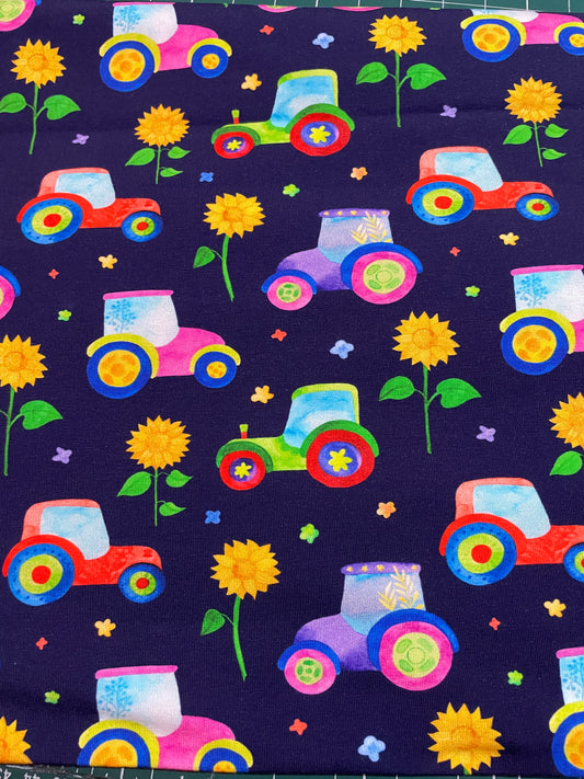 Rainbow tractor sunflowers 5y+
