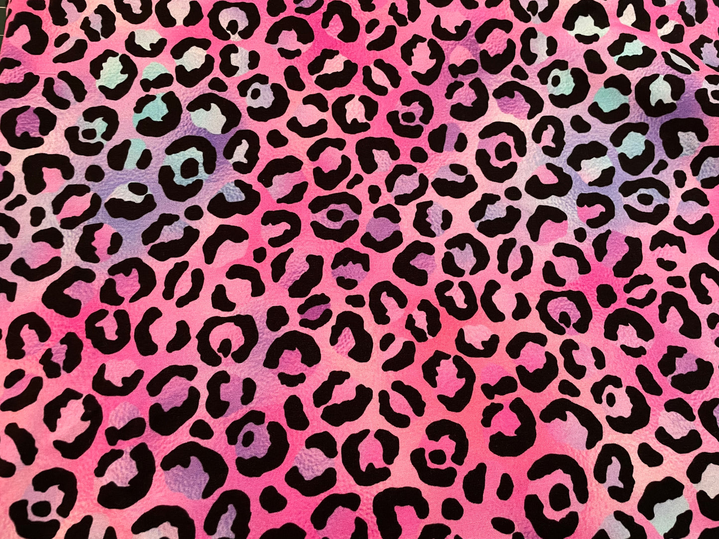 Pink/purple leopard