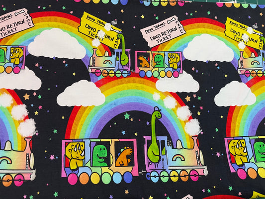 Rainbow Dino train