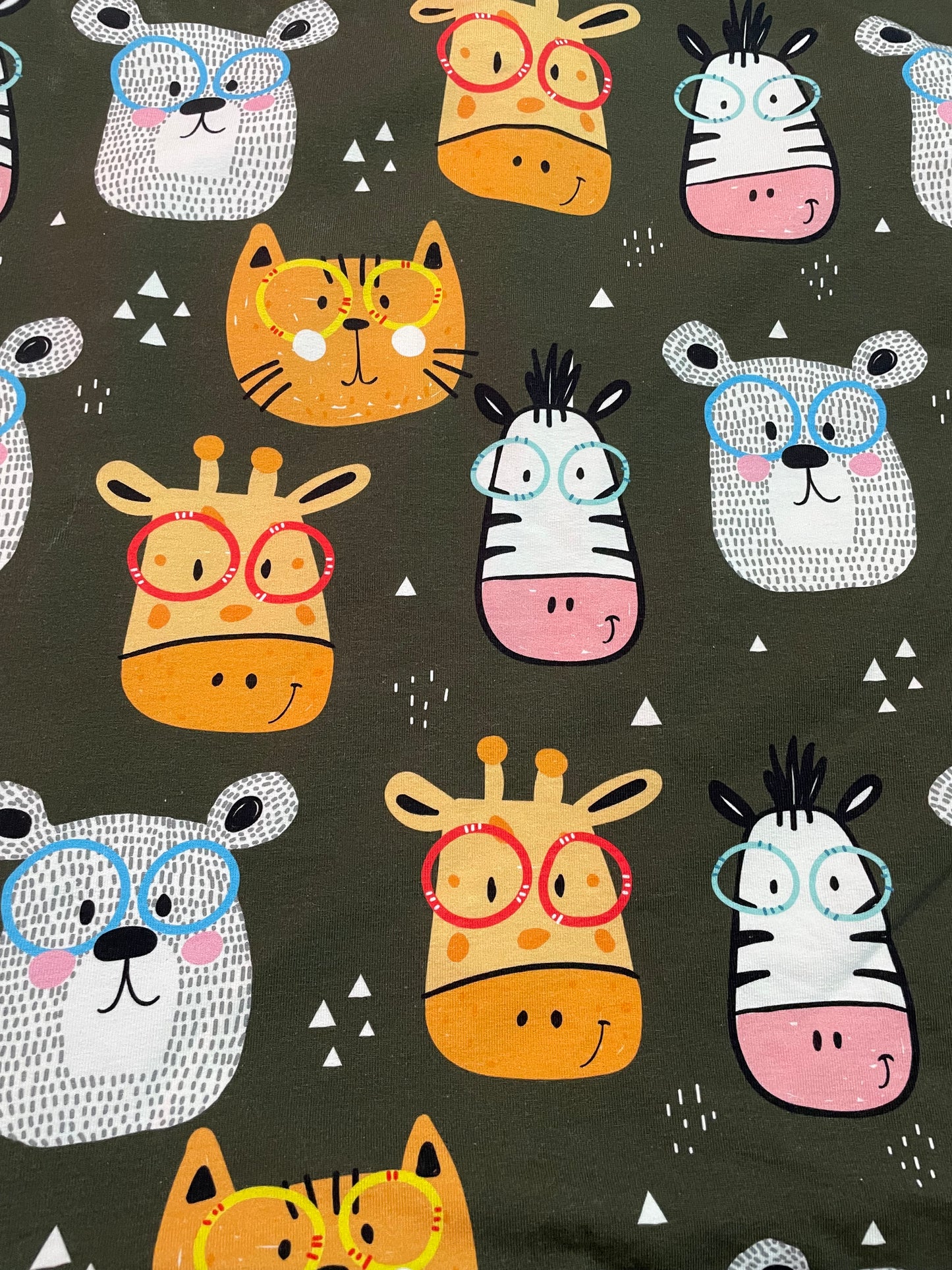 Animals in glasses