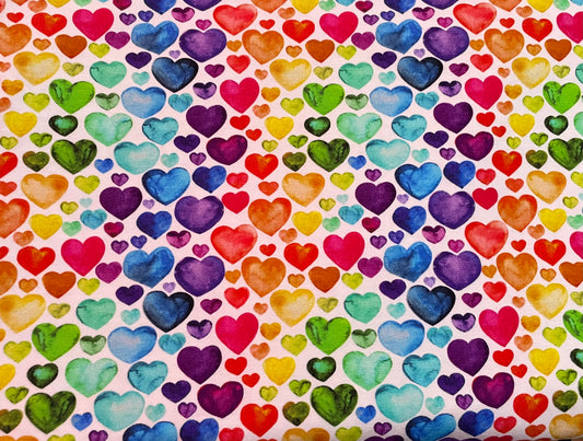 Rainbow hearts 5y+