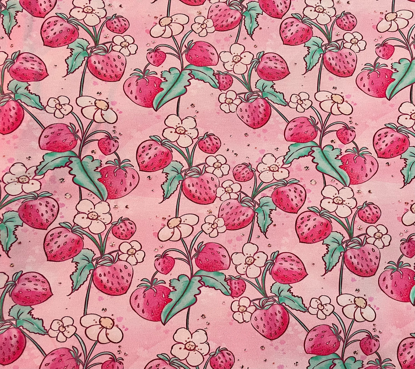 Strawberries pink
