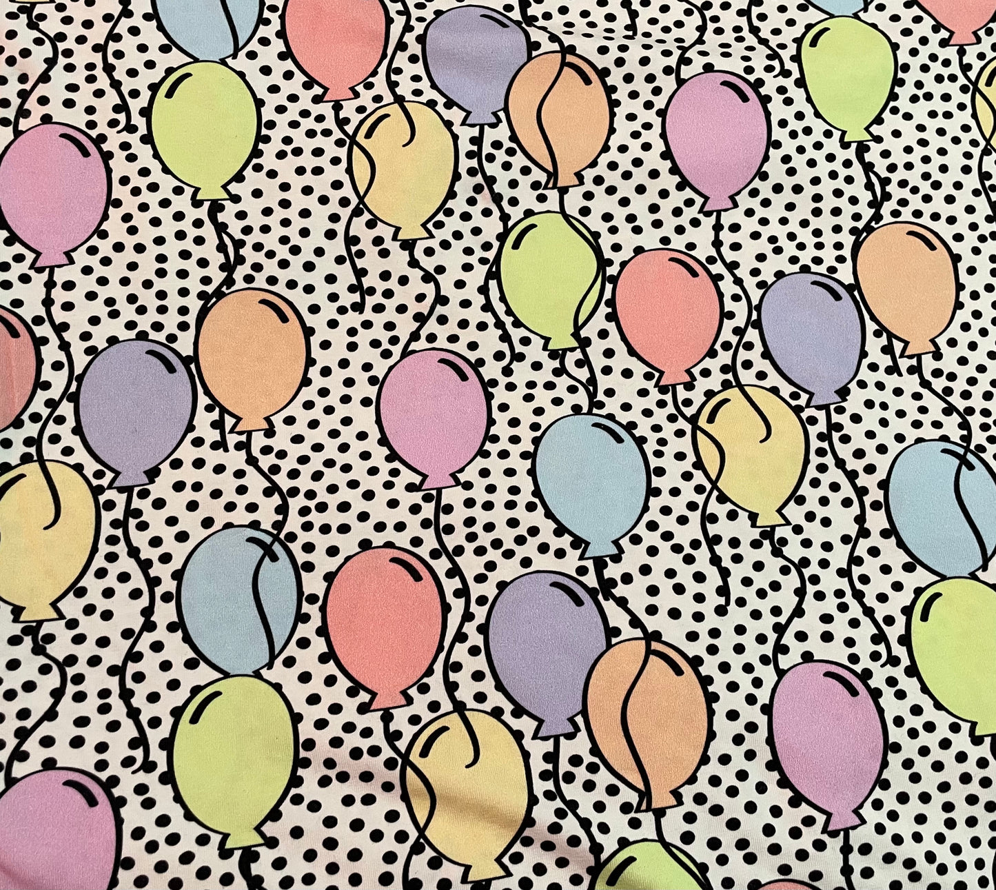 Pastel balloons