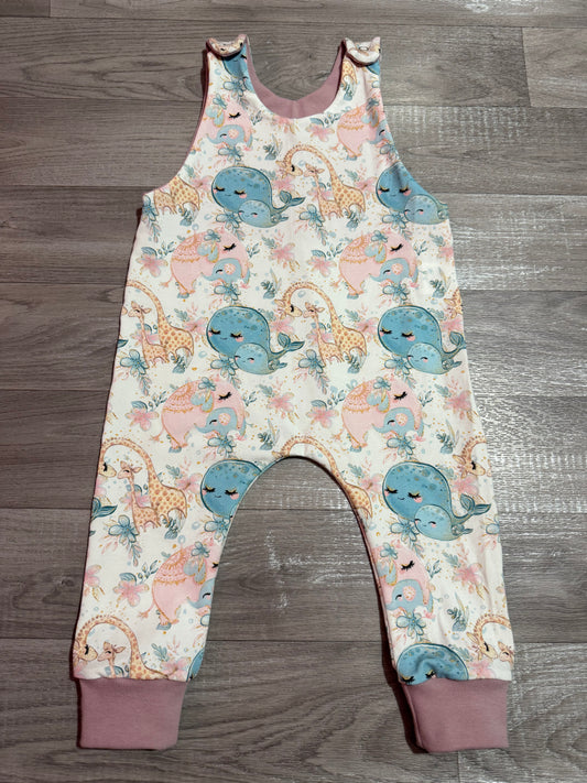Mama and baby long romper 9-12m